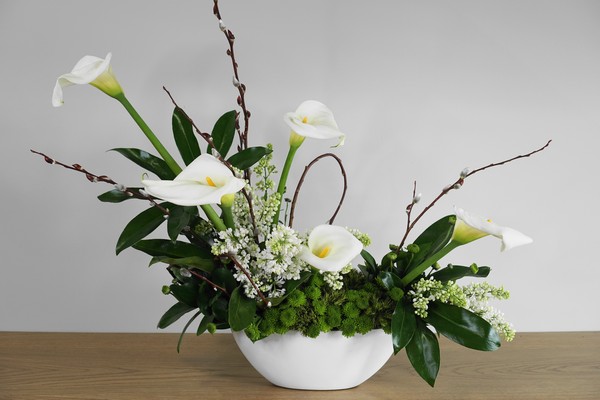 Calla Garden from Metropolitan Plant & Flower Exchange, local NJ florist