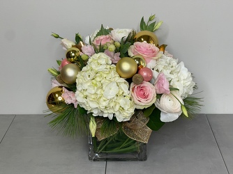 Holiday Glam from Metropolitan Plant & Flower Exchange, local NJ florist