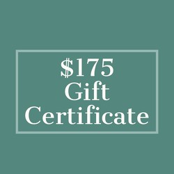 $175 Gift Certificate from Metropolitan Plant & Flower Exchange, local NJ florist