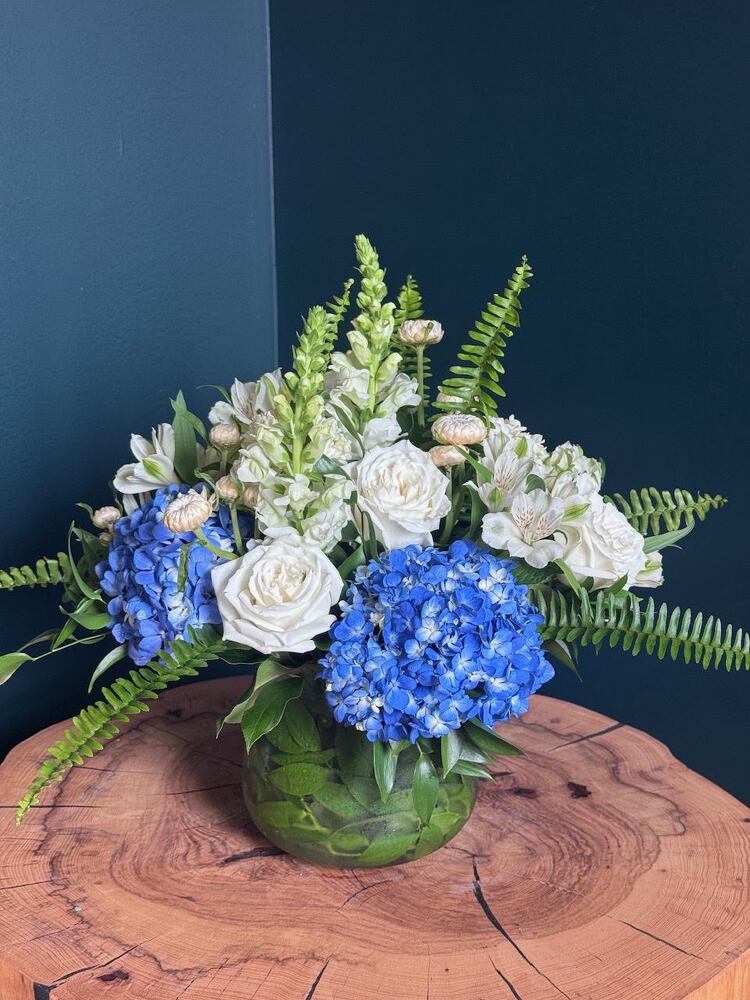Blue Haven from Metropolitan Plant & Flower Exchange, local NJ florist