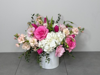 Blushing Pinks from Metropolitan Plant & Flower Exchange, local NJ florist