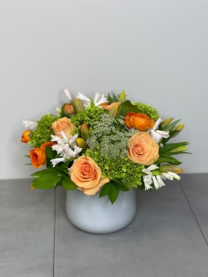 Creamsicle from Metropolitan Plant & Flower Exchange, local NJ florist