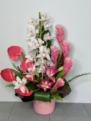 Flamingo from Metropolitan Plant & Flower Exchange, local NJ florist