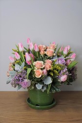 Pleasing Pastels from Metropolitan Plant & Flower Exchange, local NJ florist