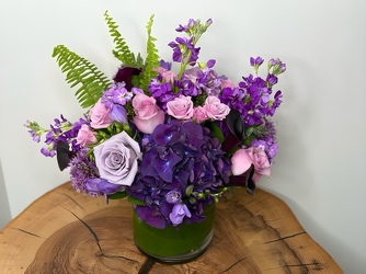 Plum Petals from Metropolitan Plant & Flower Exchange, local NJ florist