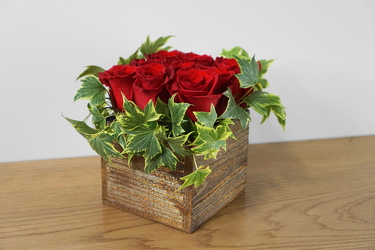 Rose Box from Metropolitan Plant & Flower Exchange, local NJ florist