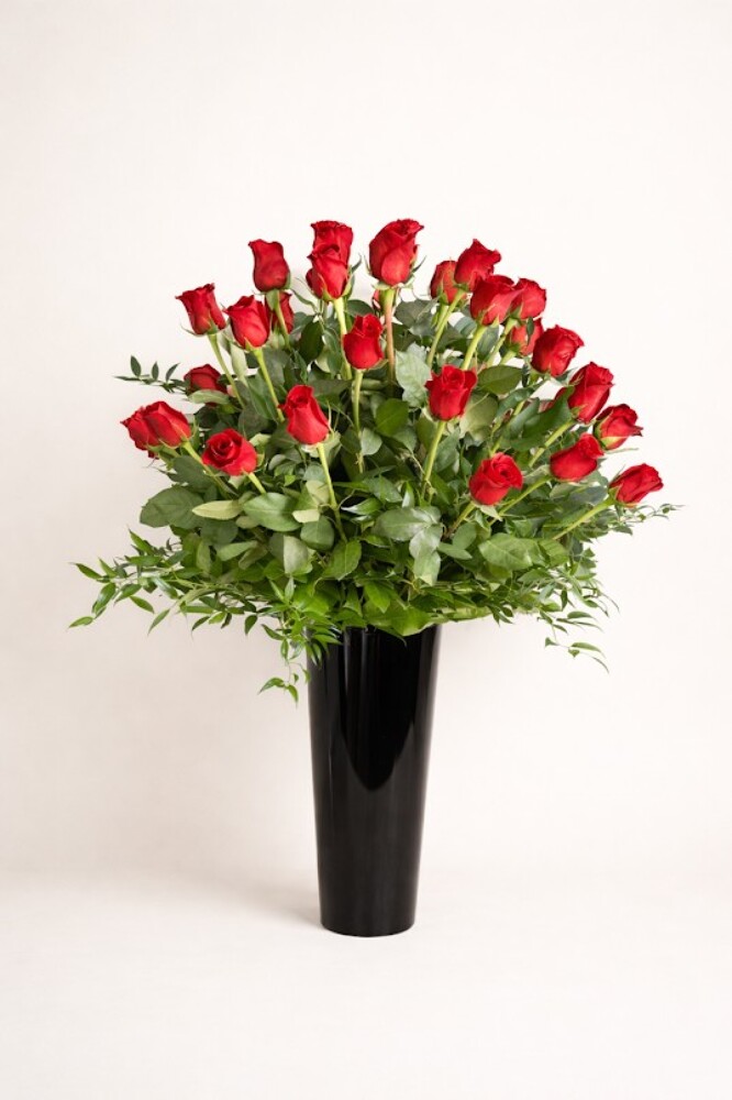 Three Dozen Roses from Metropolitan Plant & Flower Exchange, local NJ florist