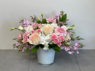 Welcome Baby Girl from Metropolitan Plant & Flower Exchange, local NJ florist