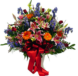 Basket of Faith from Metropolitan Plant & Flower Exchange, local NJ florist