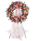 Respectful Wreath from Metropolitan Plant & Flower Exchange, local NJ florist