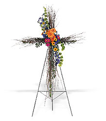 Birch Cross from Metropolitan Plant & Flower Exchange, local NJ florist